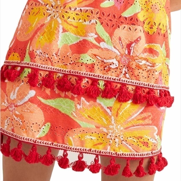 Anthropologie Verb by Pallavi Singhee Electra Eyelet Skirt - Picture 3 of 9